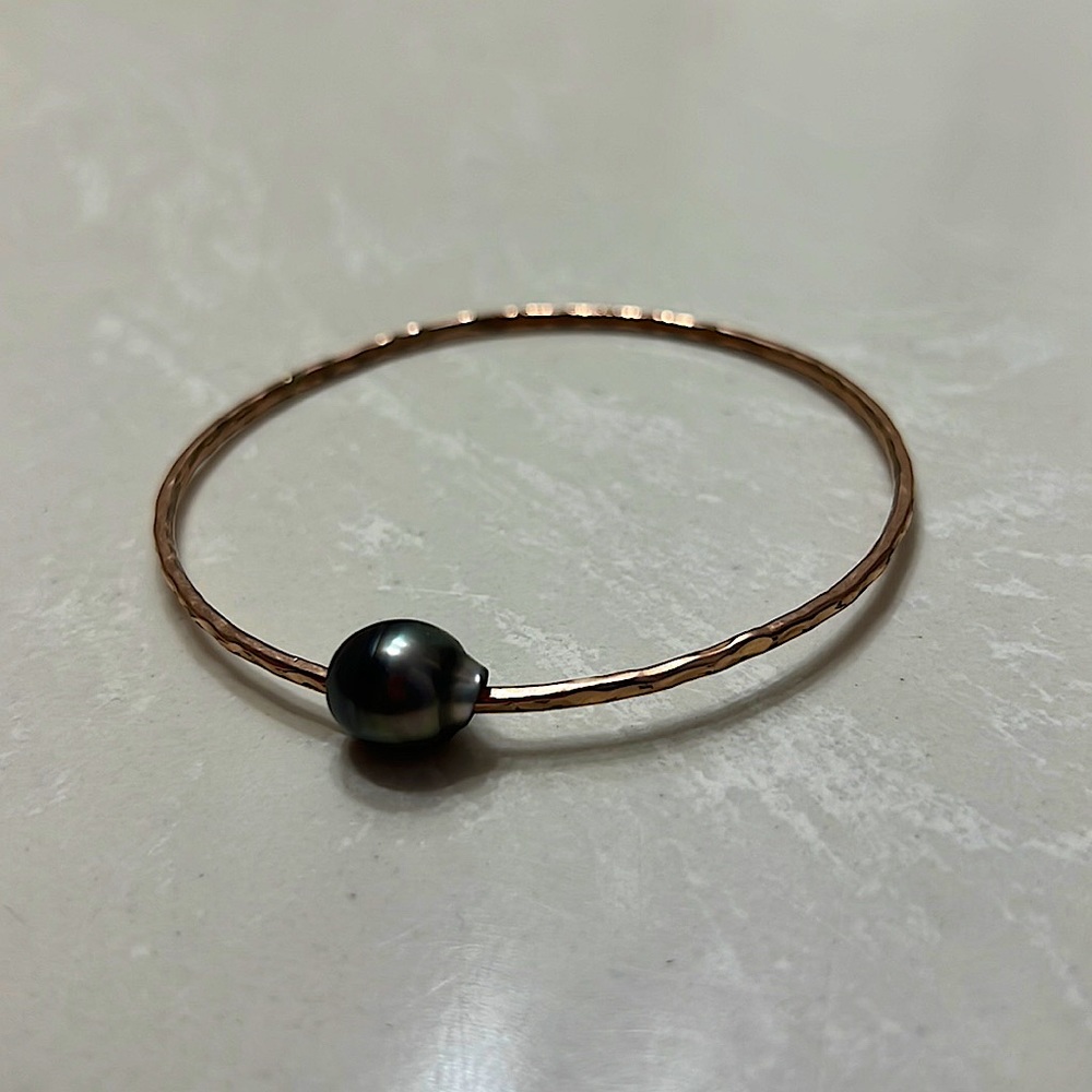 Misha Hawaii Rose Gold Bangle Size 8